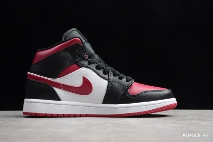 TOE BRED AIR 1 MID JORDAN 0711